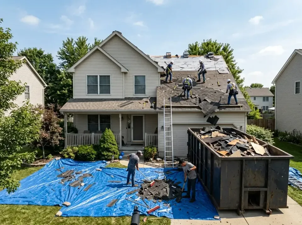 roof-replacement-debris-remova-004 — frequently asked questions, Cheapest Dumpster Rentals in Pleasant Grove, AL